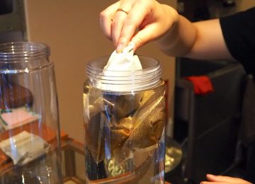 水出しコーヒーレシピ開発中