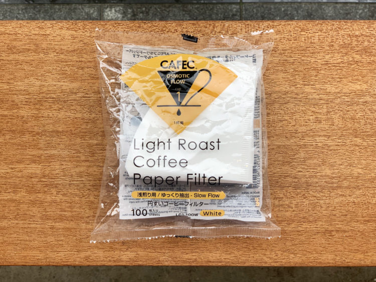 CAFEC カフェック 焙煎度別 円錐 ペーパーフィルター 2〜4杯用各40枚入 お試しセットLC4-40 MC4-40 DC4-40 コーヒーフィルター