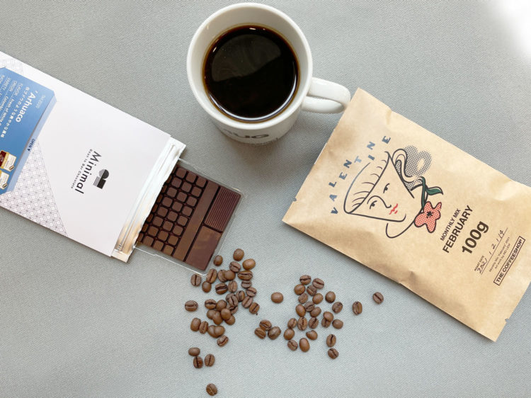富ヶ谷minimal(ミニマル)のチョコレートとコーヒーのペアリング