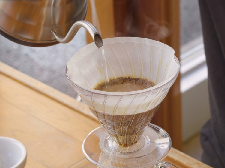 HARIO V60ペーパーフィルター２杯分レシピ