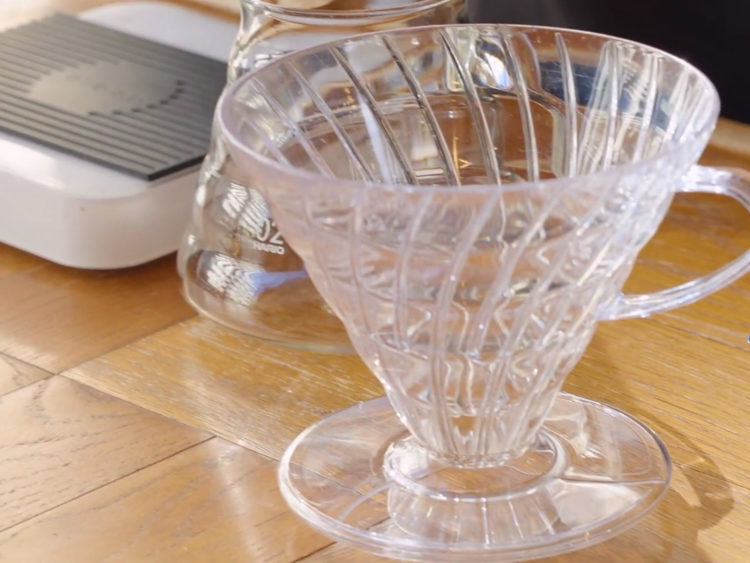 HARIO V60ペーパーフィルター２杯分レシピ