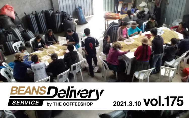 コーヒー定期便(サブスクリプション)Beans Delivery Service vol.175