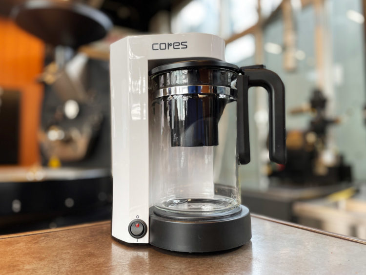 ゴールドフィルター付属の本格派コーヒーメーカー【cores 5CUP COFFEE MAKER C301-WH】 使用レビュー その1