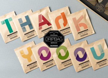 オリジナルパッケージのコーヒーギフト。ORIGINAL DRIPBAG SERVICEオンラインオーダーサイトリニューアル！