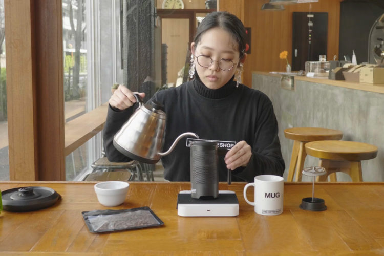 フレンチプレスの淹れ方を動画でご紹介｜THE COFFEESHOP《Brew Timer》