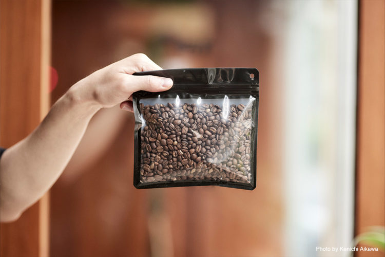 最強のコーヒー豆保存容器『COFFEE BEANS BAG [pake]』