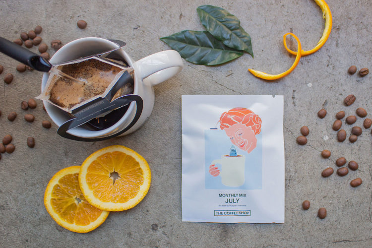 ホットとアイスの両A面！オレンジの風味を感じる、THE COFFEESHOPの７月限定ブレンド発売！