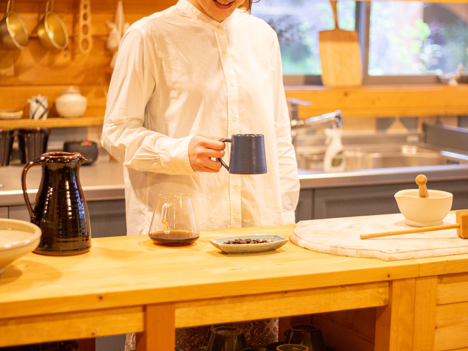 東京・代官山にあるログハウスの展示場『BESS MAGMA』にて、ロースター萩原によるコーヒーセミナー開催！5月6日(土)11:00〜18:00
