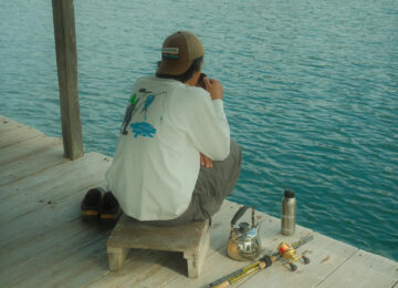 釣り好きの２人によるブランドMetropilis Fishing。"自分で淹れたコーヒーを釣り場でも"