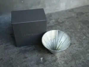 話題の錫製ドリッパー｜流速が早い〈ETHICUS 58 DRIPPER〉をご紹介します
