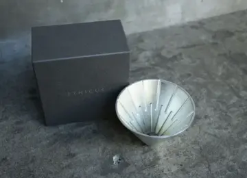 話題の錫製ドリッパー｜流速が早い〈ETHICUS 58 DRIPPER〉をご紹介します