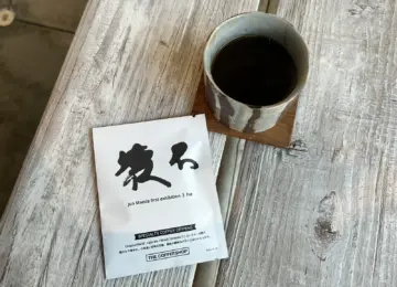 老舗和食器店・かっぱ橋まえ田「前田潤」さんの個展“不壊”にて、オリジナルドリップコーヒー来場者プレゼント