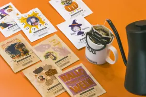 今年のハロウィンはオリジナルパッケージのコーヒーを配ってみては｜ORIGINAL DRIPBAG SERVICEのドリップバッグギフト